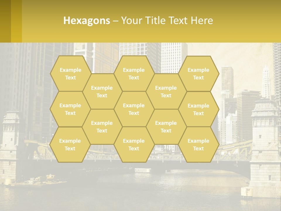 River Aged Boat PowerPoint Template