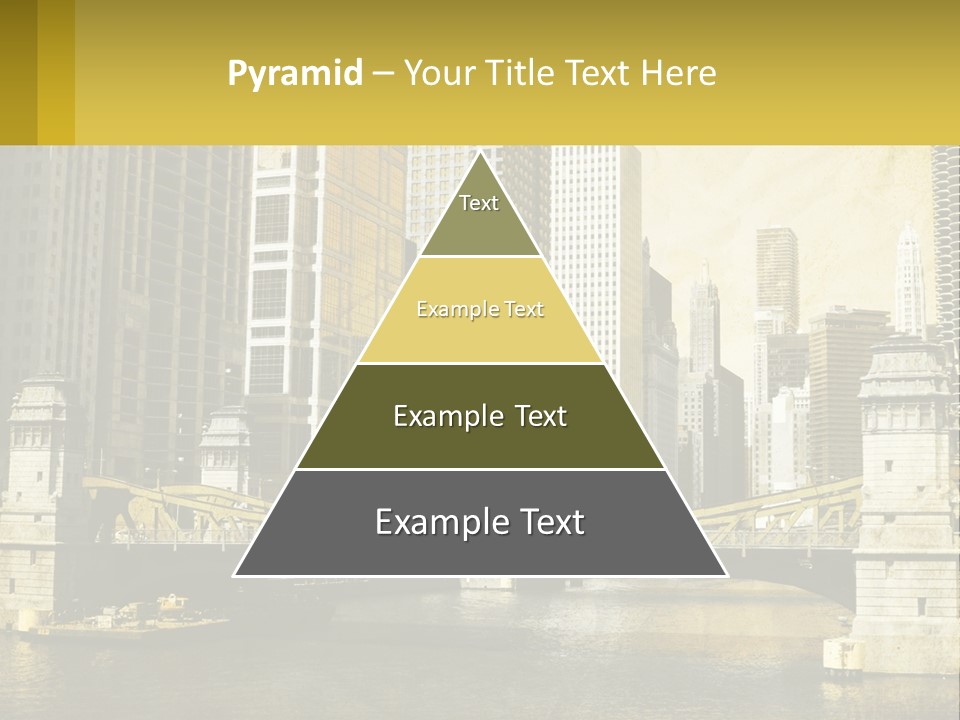 River Aged Boat PowerPoint Template