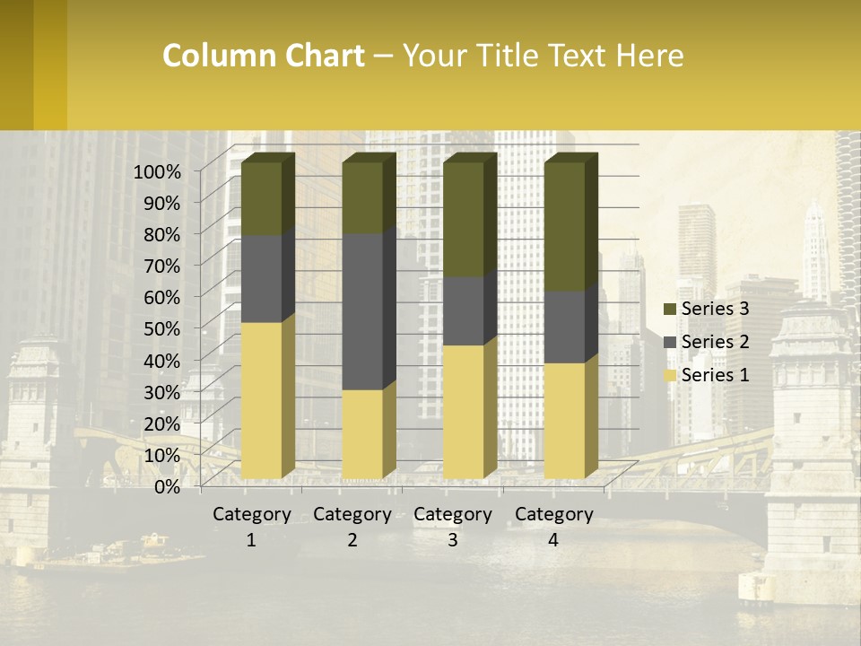 River Aged Boat PowerPoint Template