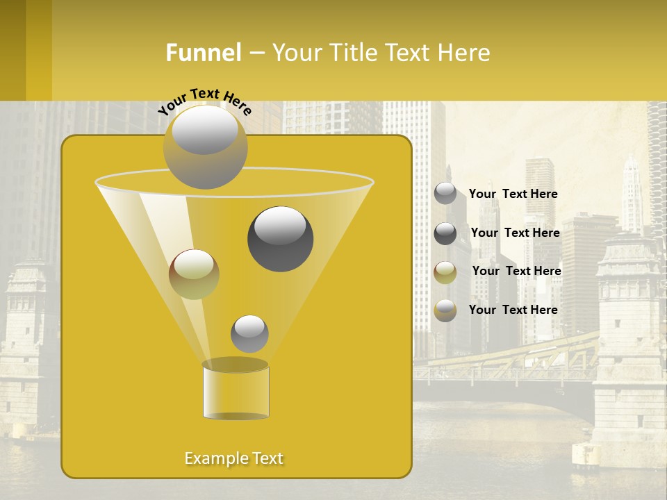River Aged Boat PowerPoint Template