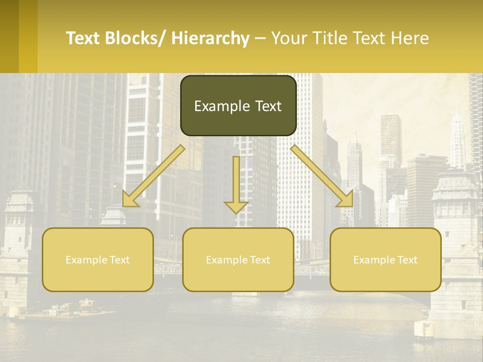River Aged Boat PowerPoint Template