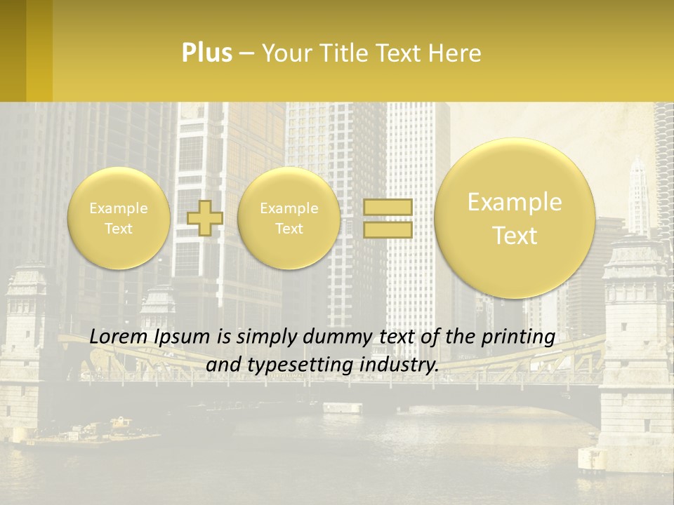 River Aged Boat PowerPoint Template