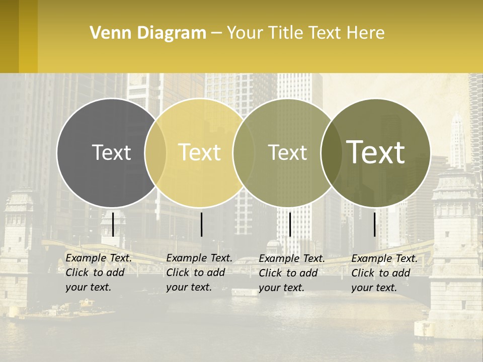 River Aged Boat PowerPoint Template