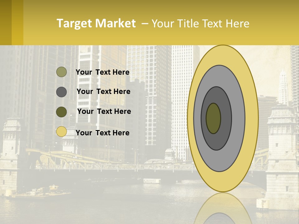 River Aged Boat PowerPoint Template