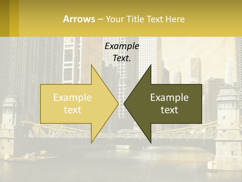 River Aged Boat PowerPoint Template