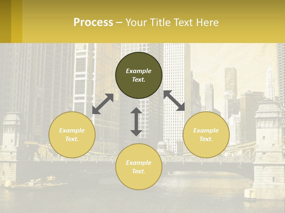 River Aged Boat PowerPoint Template