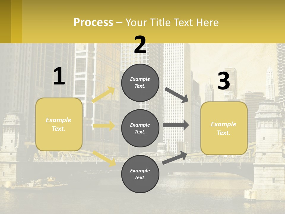 River Aged Boat PowerPoint Template