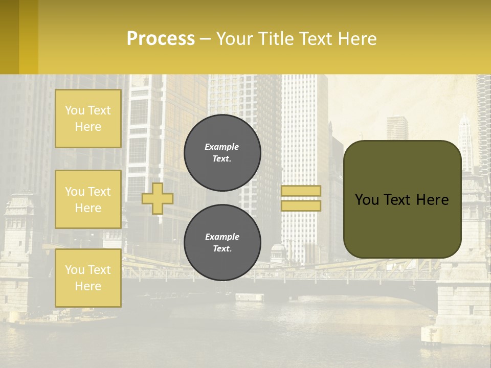 River Aged Boat PowerPoint Template