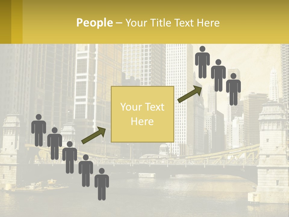 River Aged Boat PowerPoint Template