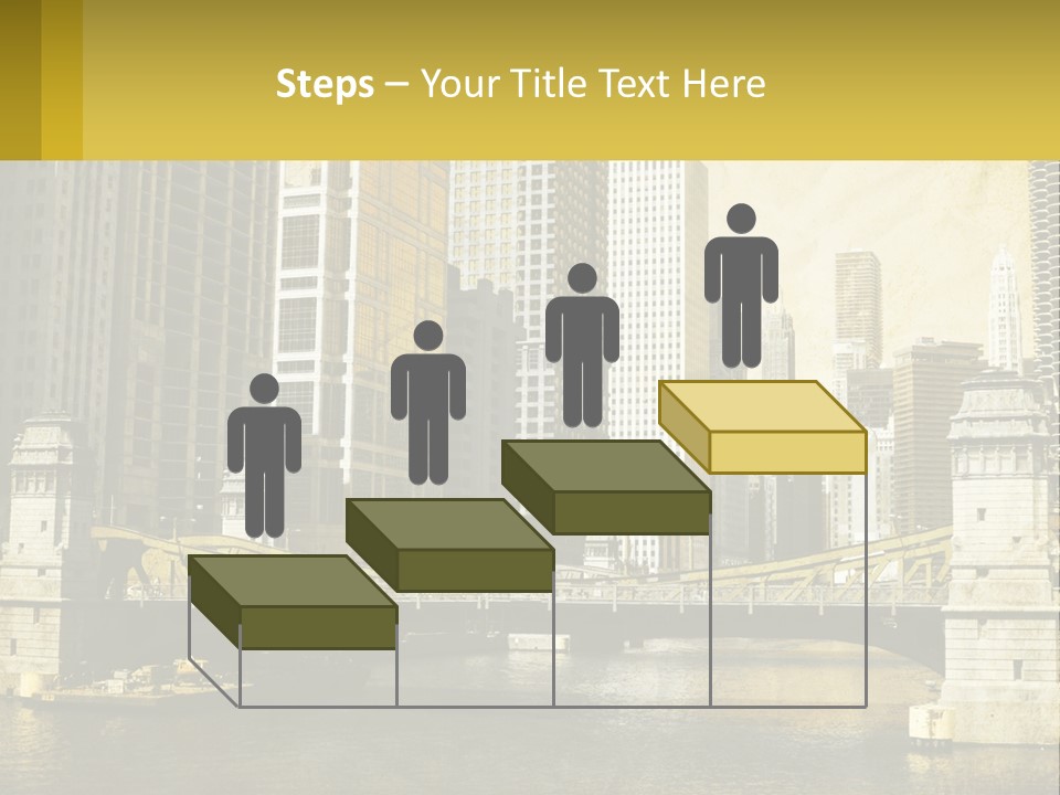 River Aged Boat PowerPoint Template