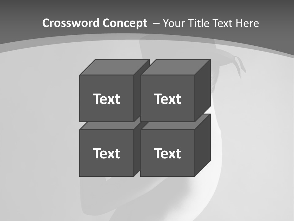 Photography Young Caucasian PowerPoint Template