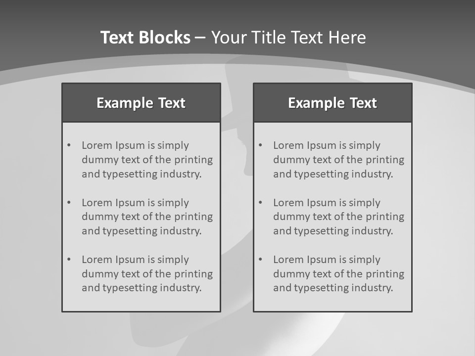 Photography Young Caucasian PowerPoint Template