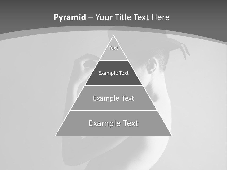 Photography Young Caucasian PowerPoint Template