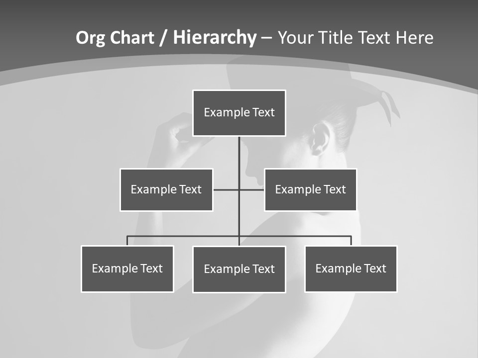 Photography Young Caucasian PowerPoint Template