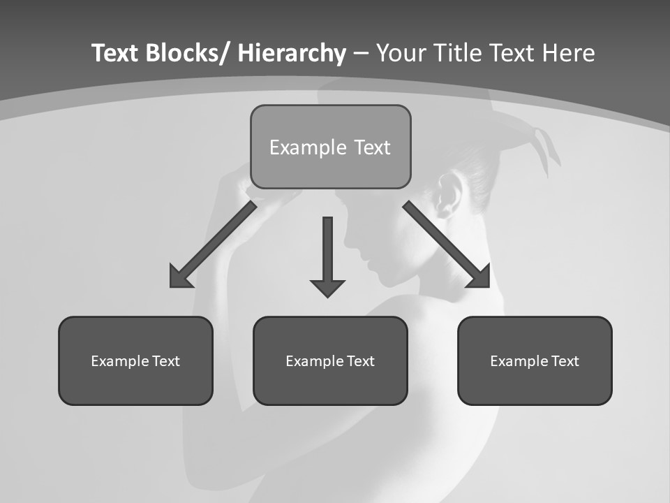 Photography Young Caucasian PowerPoint Template