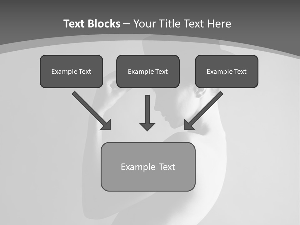 Photography Young Caucasian PowerPoint Template