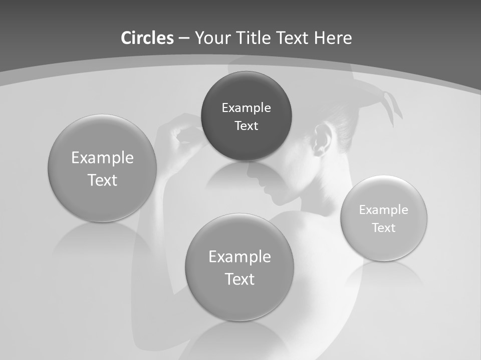 Photography Young Caucasian PowerPoint Template