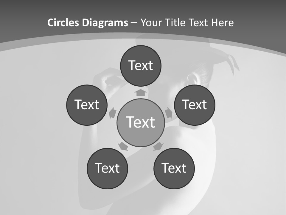 Photography Young Caucasian PowerPoint Template