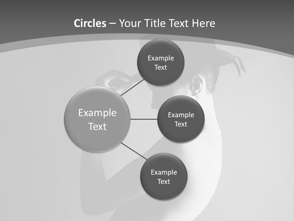 Photography Young Caucasian PowerPoint Template