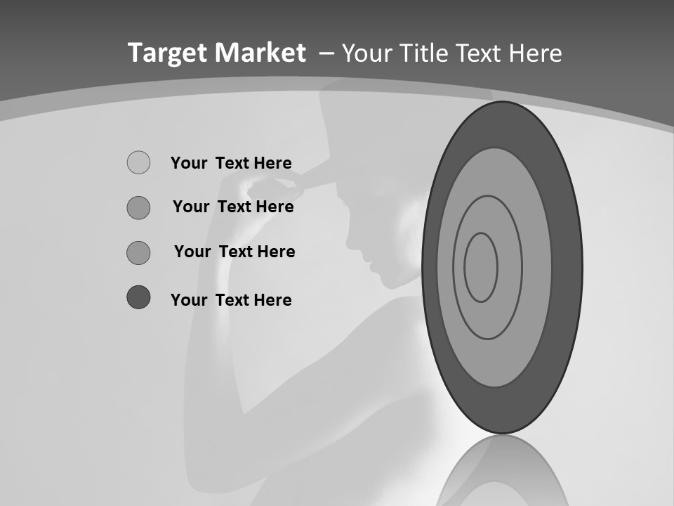 Photography Young Caucasian PowerPoint Template