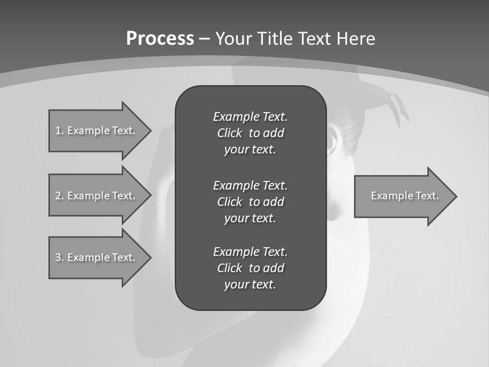 Photography Young Caucasian PowerPoint Template