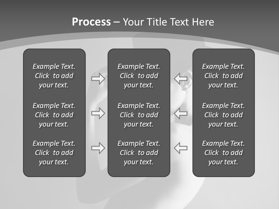 Photography Young Caucasian PowerPoint Template