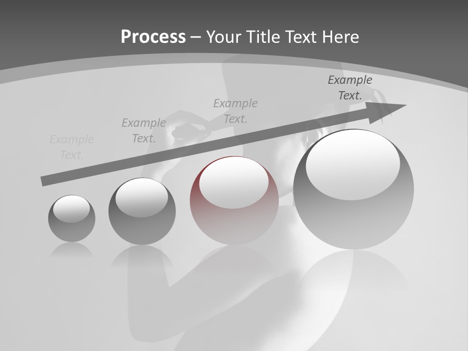 Photography Young Caucasian PowerPoint Template