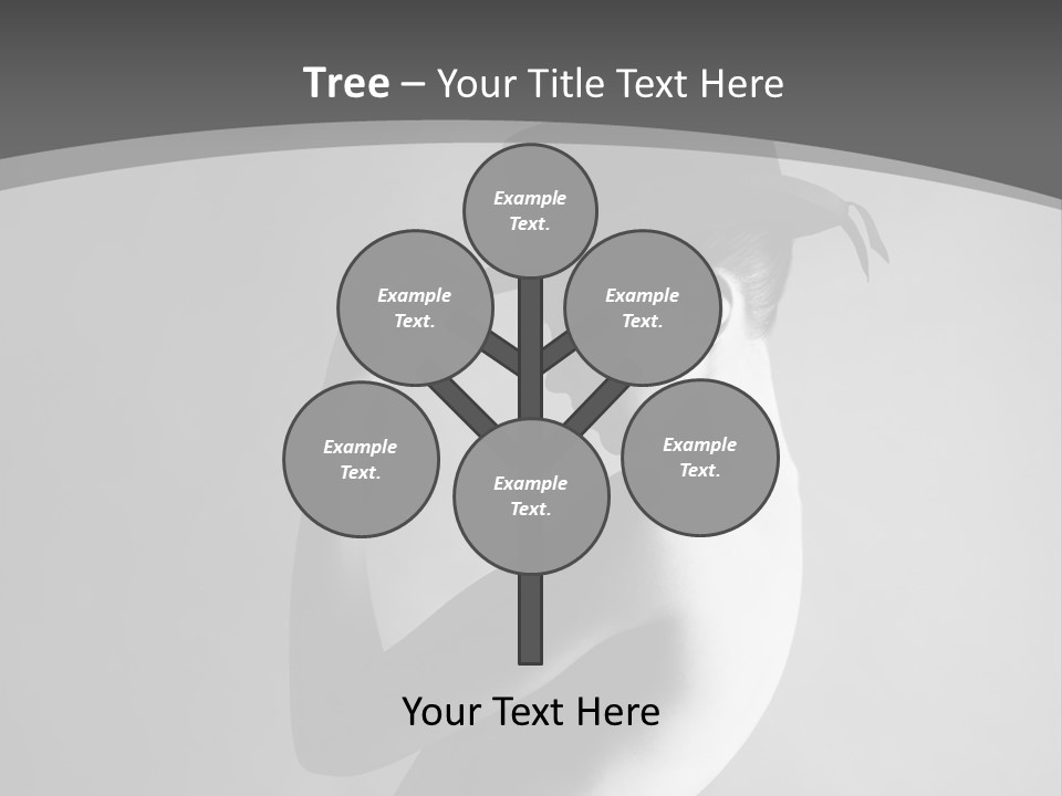 Photography Young Caucasian PowerPoint Template