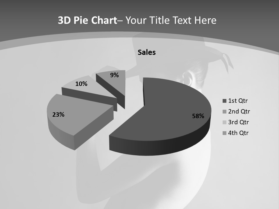Photography Young Caucasian PowerPoint Template