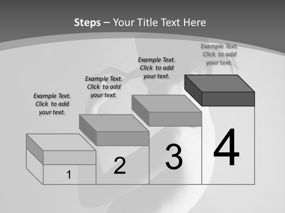 Photography Young Caucasian PowerPoint Template