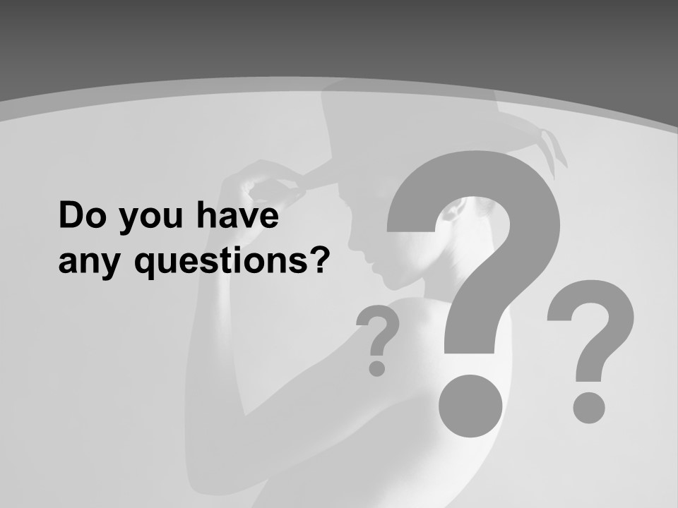 Photography Young Caucasian PowerPoint Template