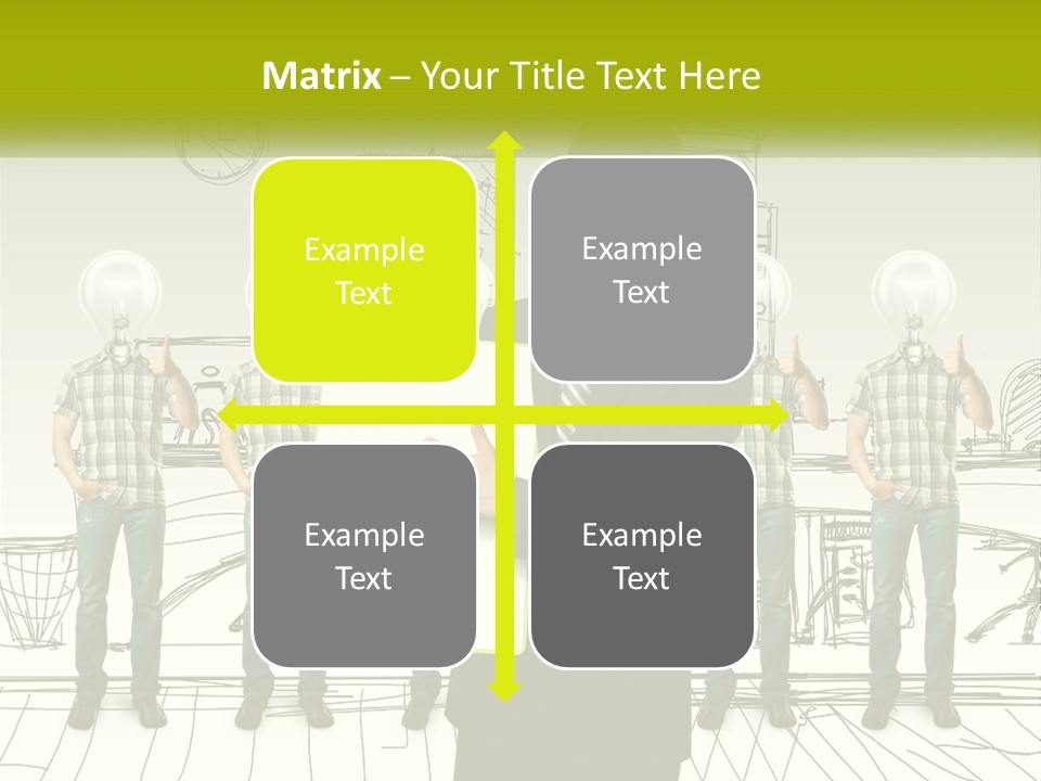 Businessman Modern Laptop PowerPoint Template