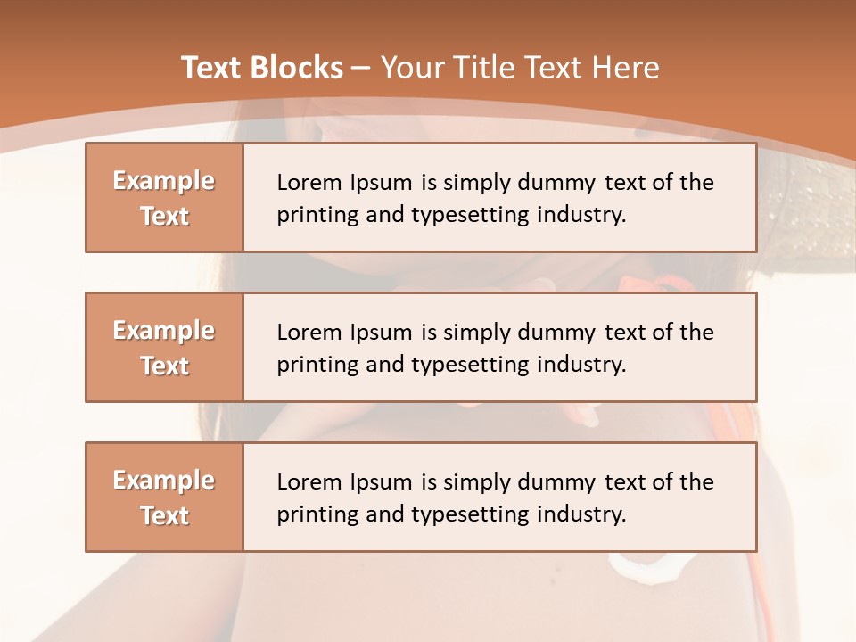 Sunscreen Holidays Straw Hat PowerPoint Template