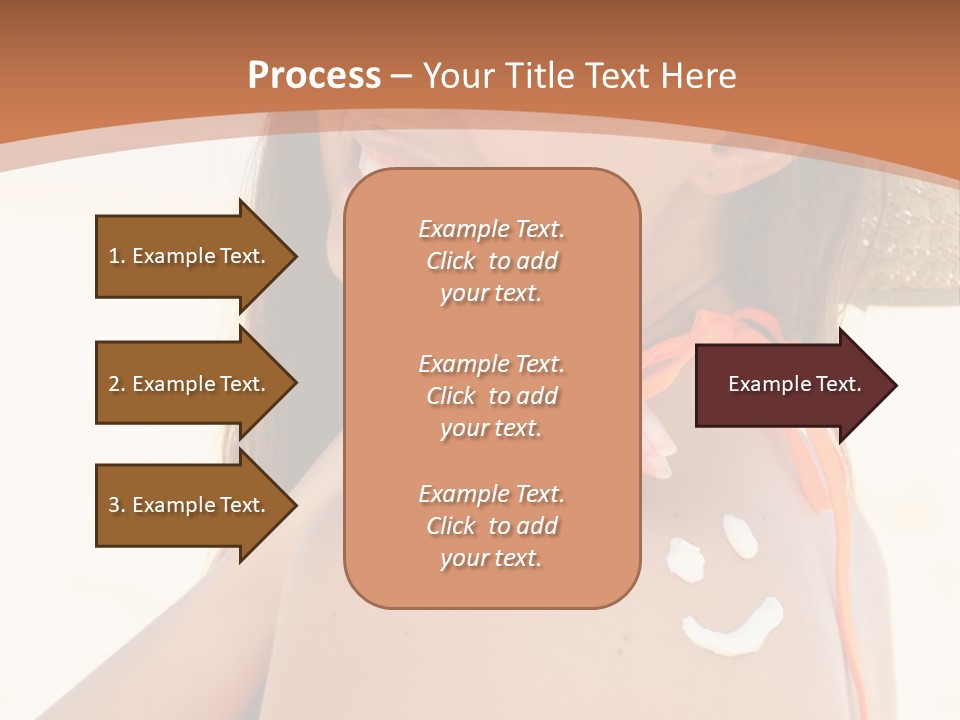 Sunscreen Holidays Straw Hat PowerPoint Template