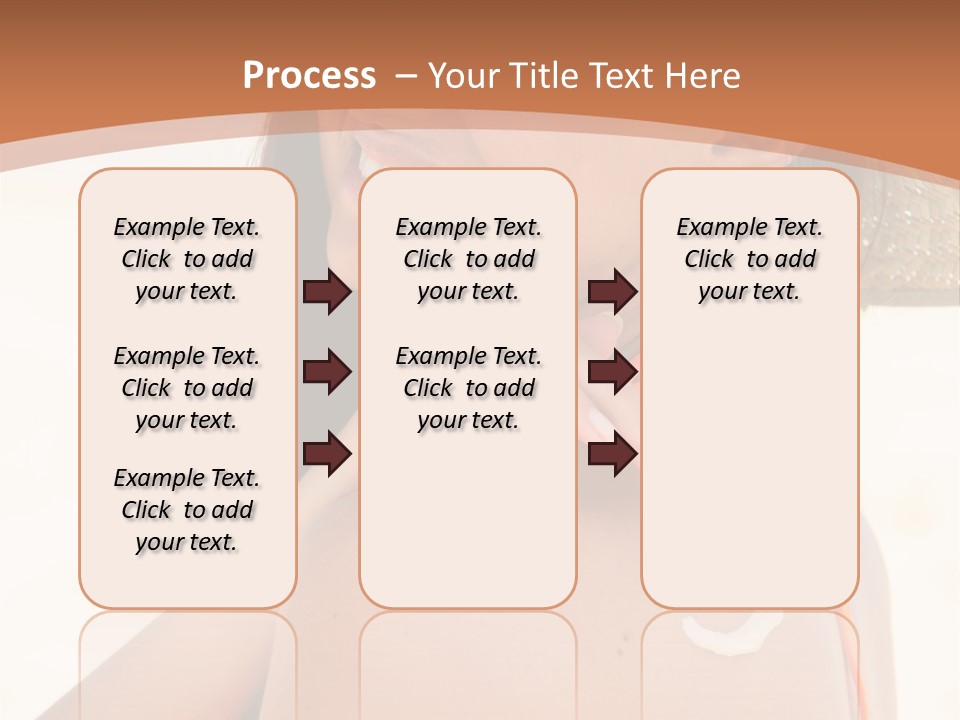 Sunscreen Holidays Straw Hat PowerPoint Template