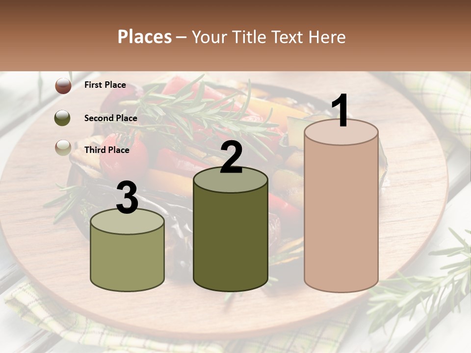 Cooking Thyme Red PowerPoint Template