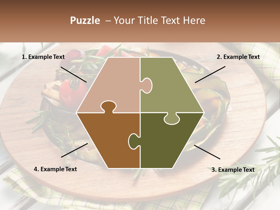 Cooking Thyme Red PowerPoint Template