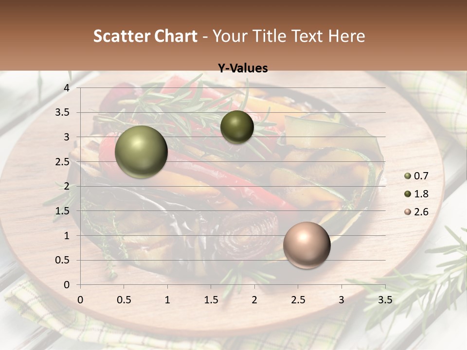 Cooking Thyme Red PowerPoint Template