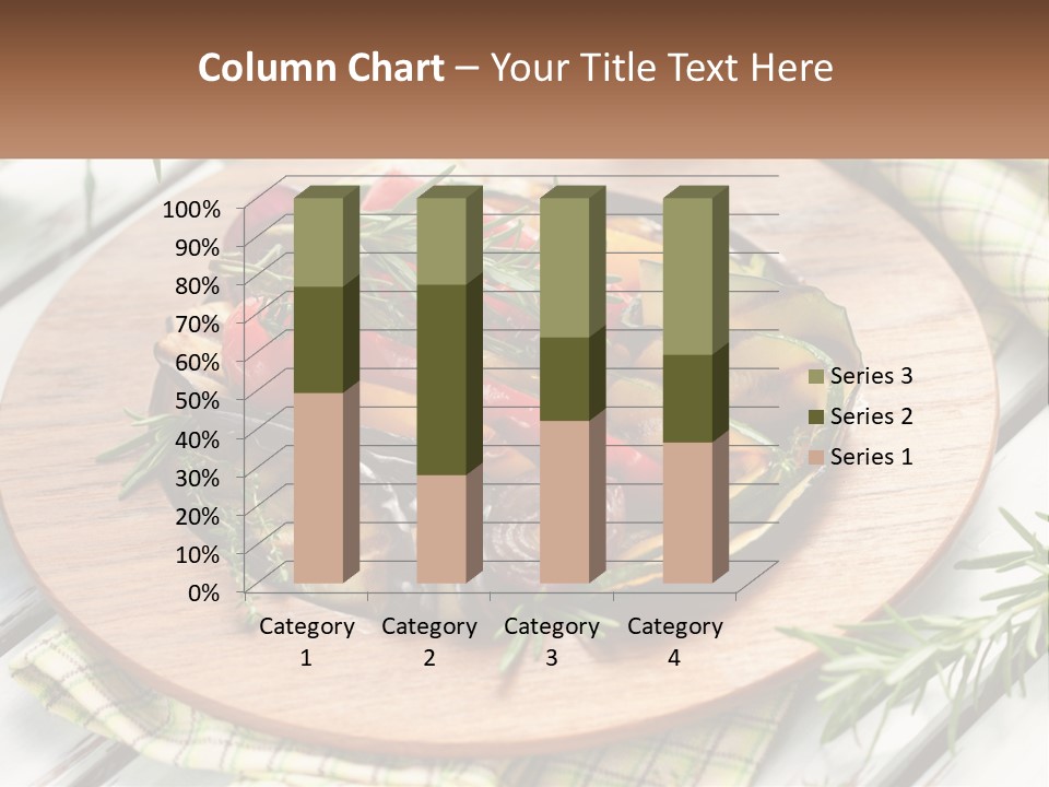 Cooking Thyme Red PowerPoint Template