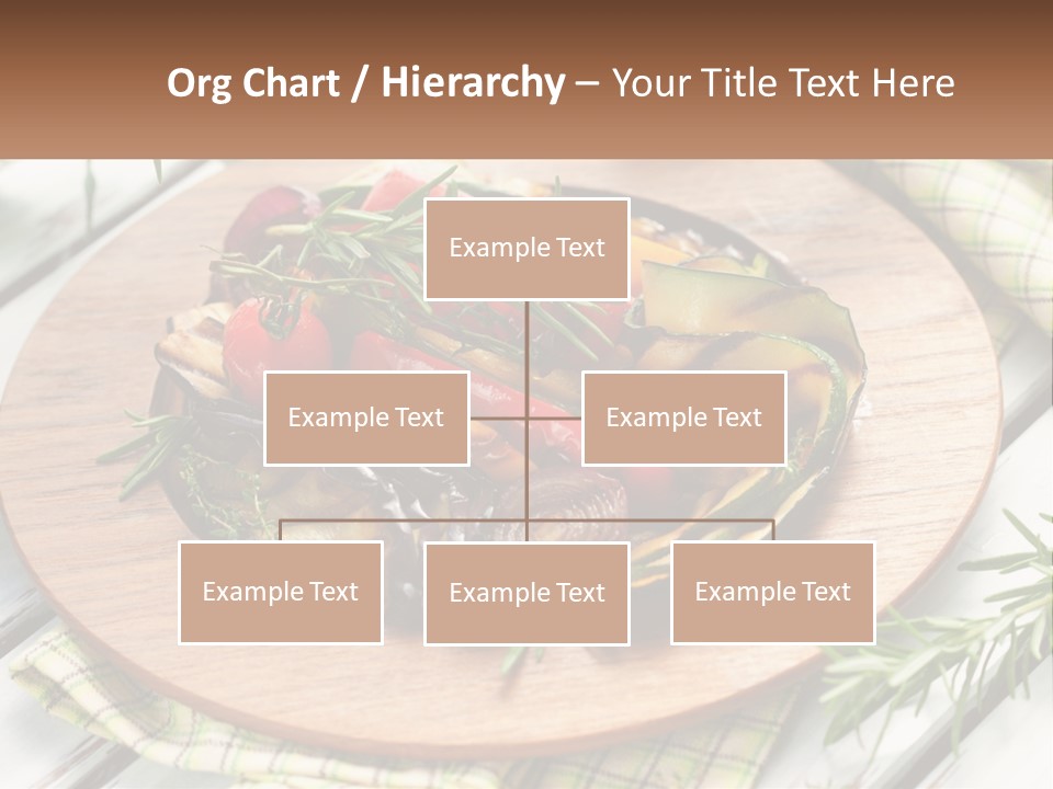 Cooking Thyme Red PowerPoint Template