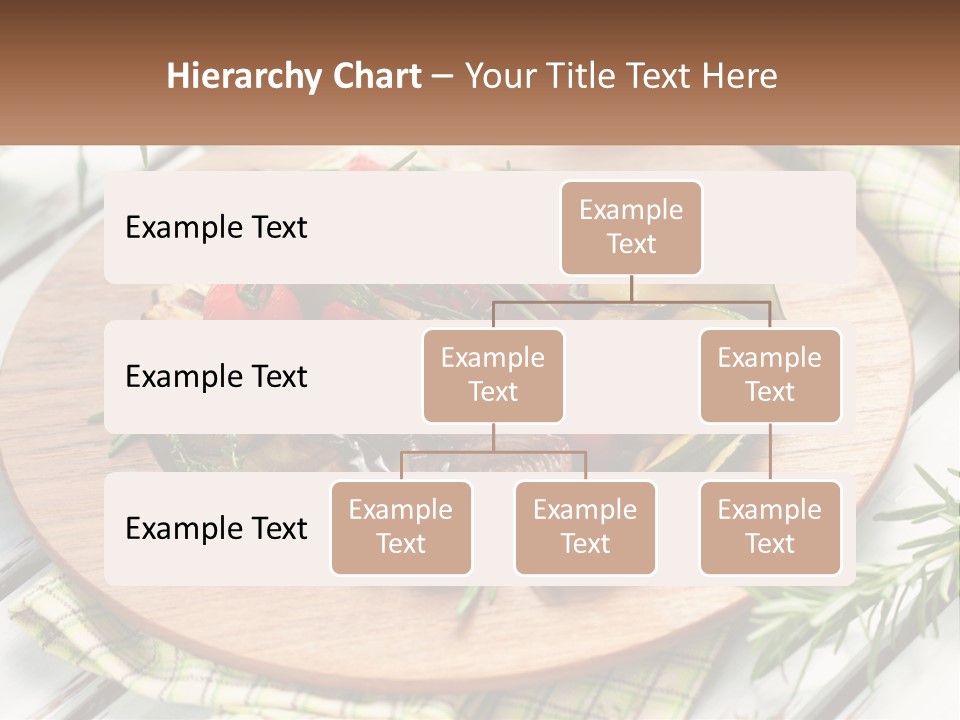 Cooking Thyme Red PowerPoint Template