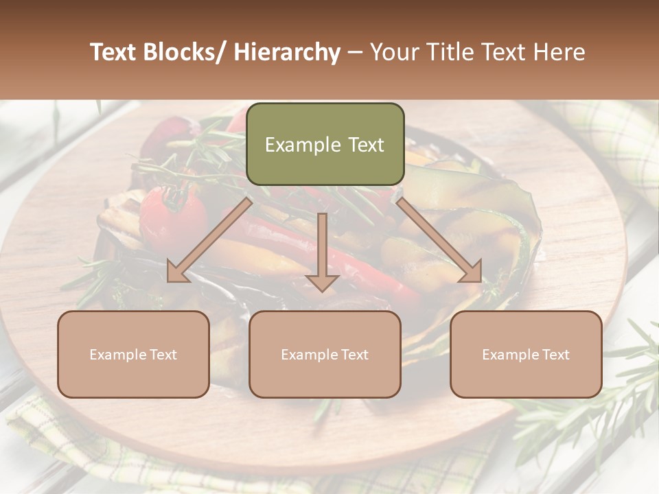 Cooking Thyme Red PowerPoint Template