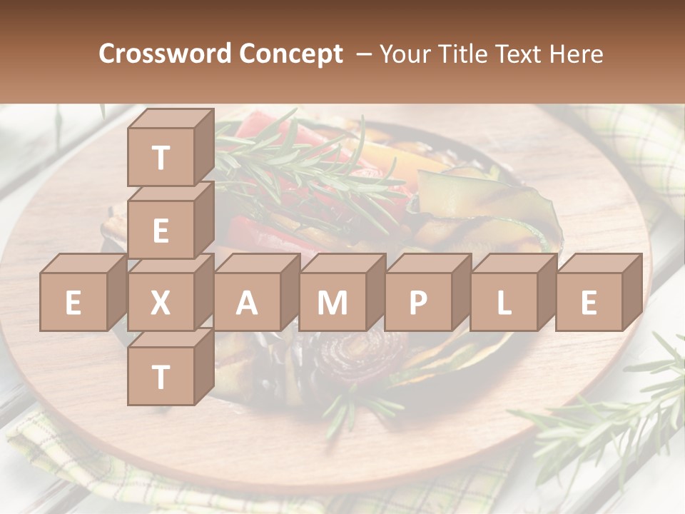 Cooking Thyme Red PowerPoint Template