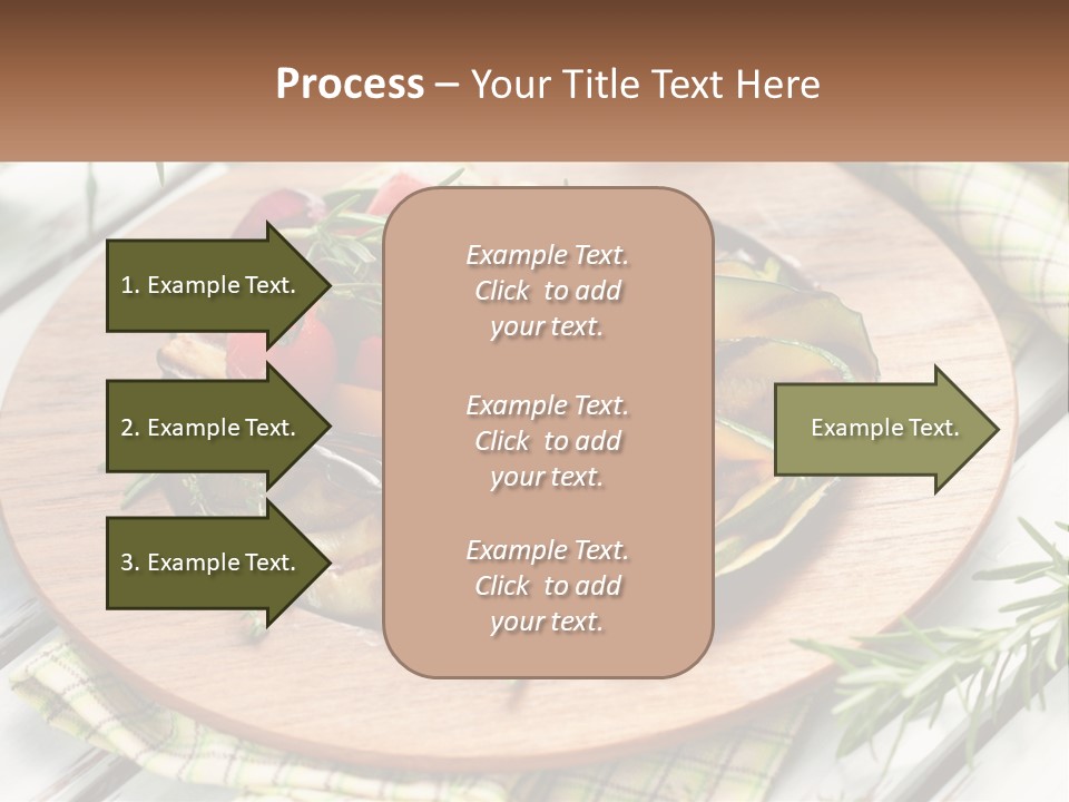 Cooking Thyme Red PowerPoint Template