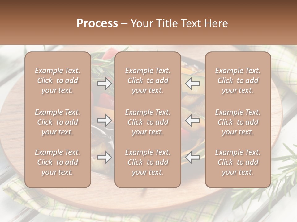 Cooking Thyme Red PowerPoint Template