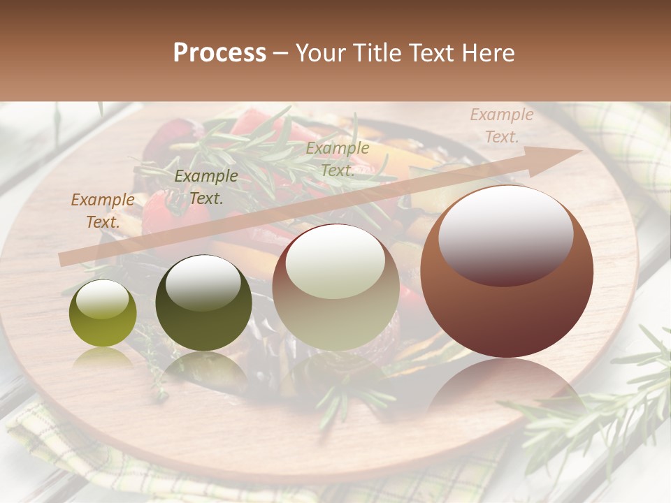 Cooking Thyme Red PowerPoint Template