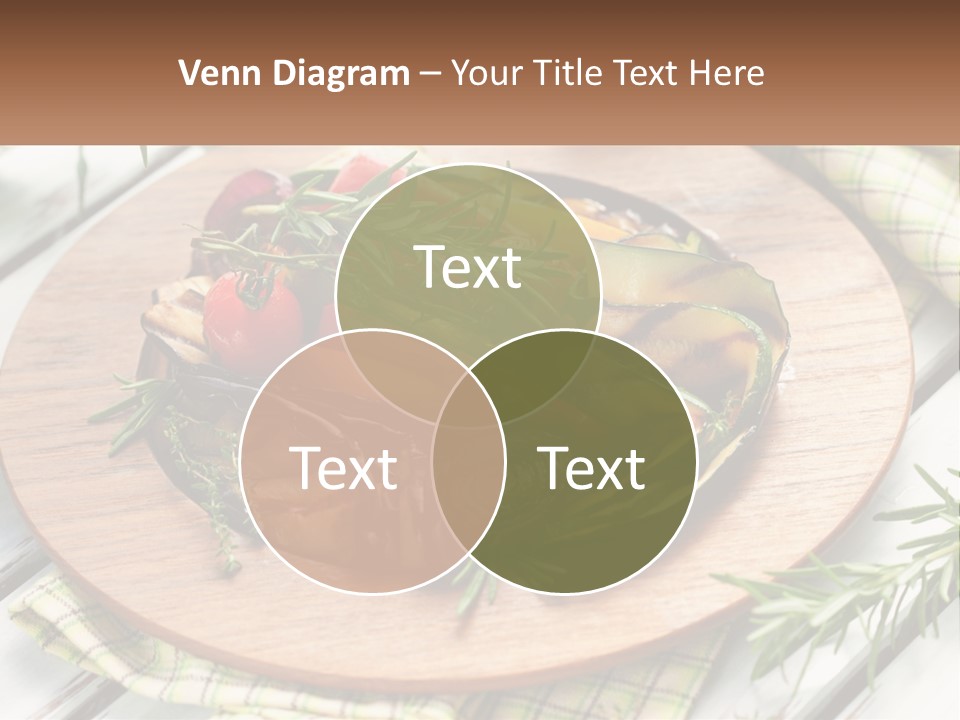 Cooking Thyme Red PowerPoint Template