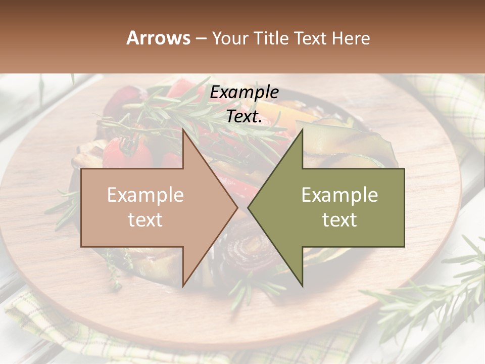 Cooking Thyme Red PowerPoint Template
