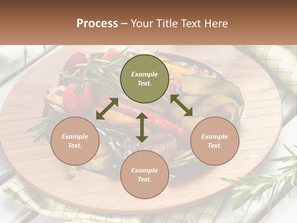 Cooking Thyme Red PowerPoint Template
