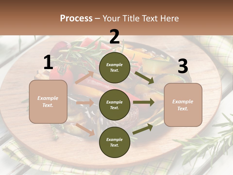 Cooking Thyme Red PowerPoint Template